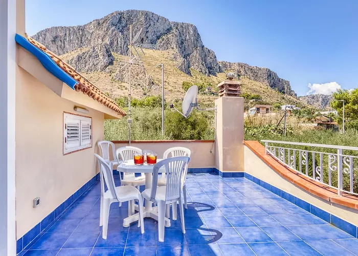 Vfh Cala Del Cuore Con Piscina, 50 M Dal Mare Santa Flavia